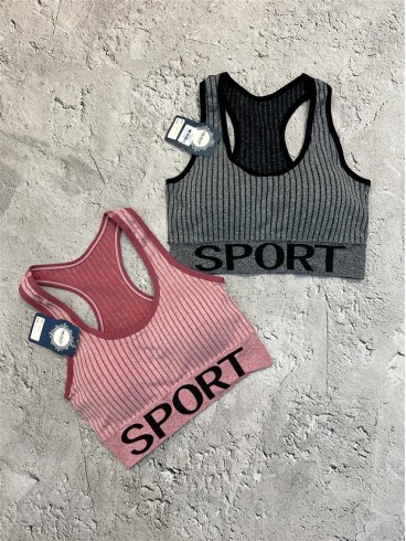 نيم تنه ورزشي زنانه كبريتي SPORT