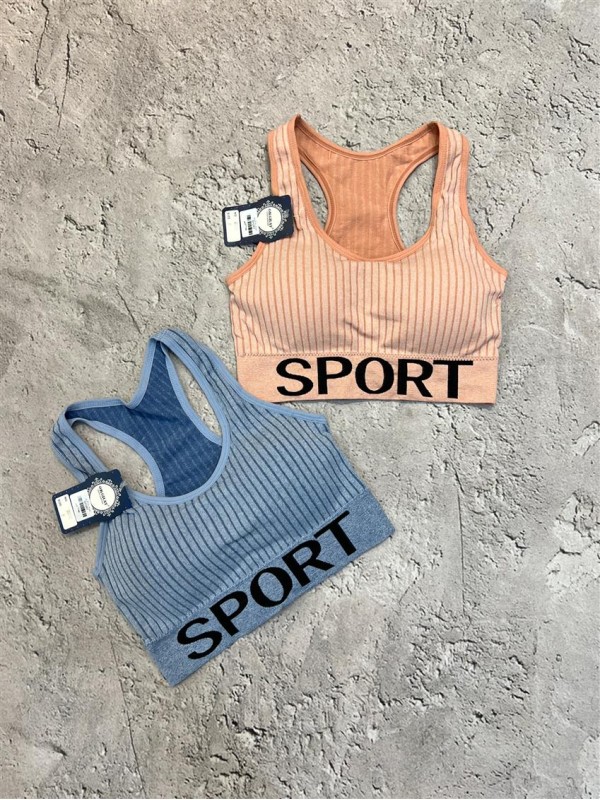 نيم تنه ورزشي زنانه كبريتي SPORT