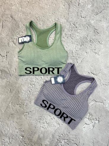 نيم تنه ورزشي زنانه كبريتي SPORT