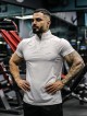 تيشرت مردانه مردانه آستين كوتاه نيم زيپ چاپ برجسته NIKE