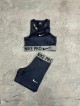 ست ورزشي زنانه زنانه نيم تنه و شلوارك NIKE PRO