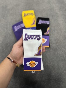 جوراب اسپرت ساق بلند new LAKERS