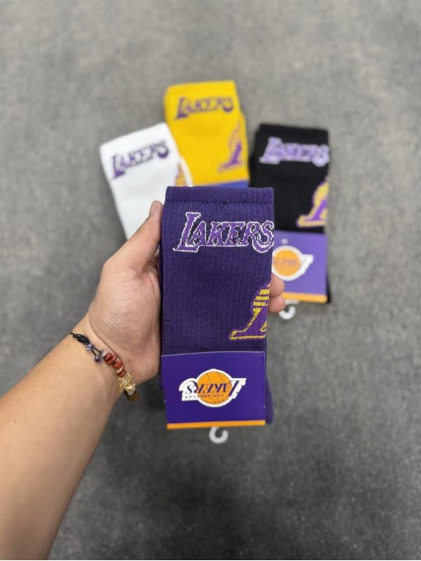 جوراب اسپرت ساق بلند new LAKERS