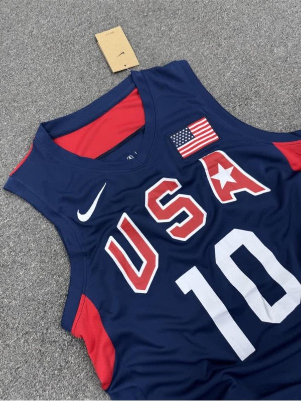 ست ورزشي مردانه مردانه بسكتبالي USA 10 New
