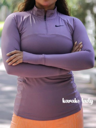 تيشرت زنانه زنانه آستين بلند فينگر دار NIKE