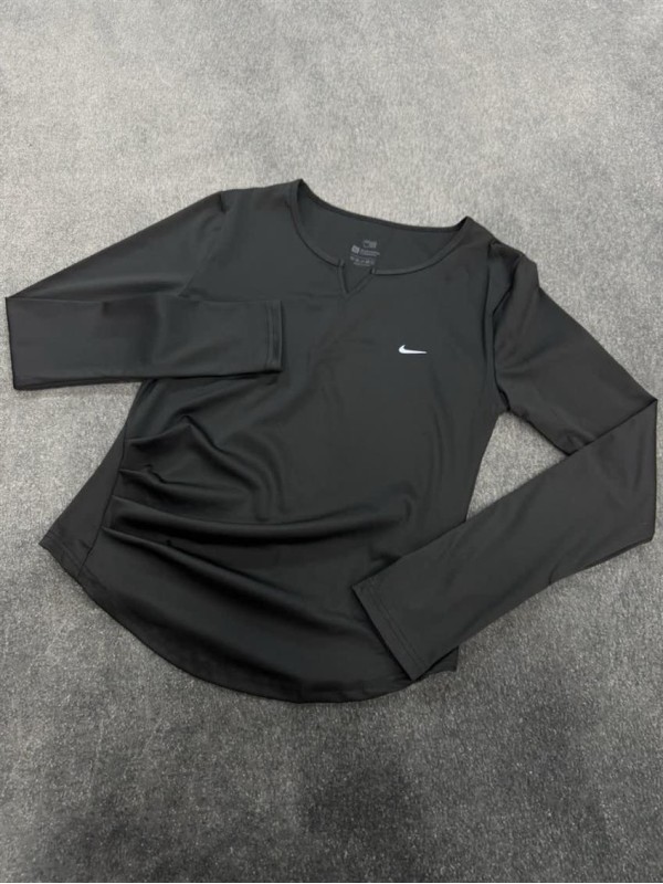 تيشرت زنانه زنانه آستين بلند فينگردار 044 NIKE