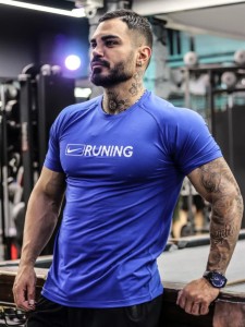 تيشرت مردانه مردانه آستين كوتاه Runing NIKE