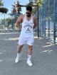 ست ورزشي مردانه مردانه ركابي و شلوارك بند نازك JORDAN