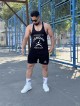ست ورزشي مردانه مردانه ركابي و شلوارك بند نازك JORDAN