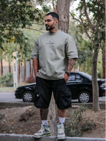 تيشرت مردانه مردانه آستين كوتاه دبل فيس Limit NIKE