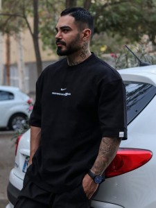 تيشرت مردانه مردانه آستين كوتاه دبل فيس Limit NIKE