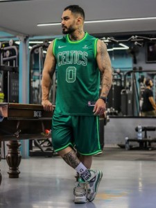 ست ورزشي مردانه مردانه بسكتبالي CELTICS