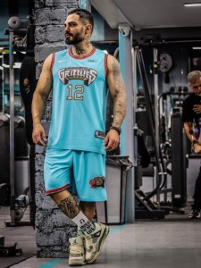 ست ورزشي مردانه مردانه بسكتبالي Grizzlies