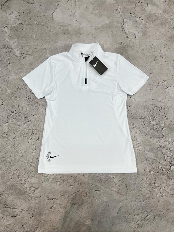 تيشرت زنانه زنانه استين كوتاه نيم زيپ NIKE