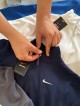 كراپ ورزشي زنانه استين بلند زيپدار NIKE
