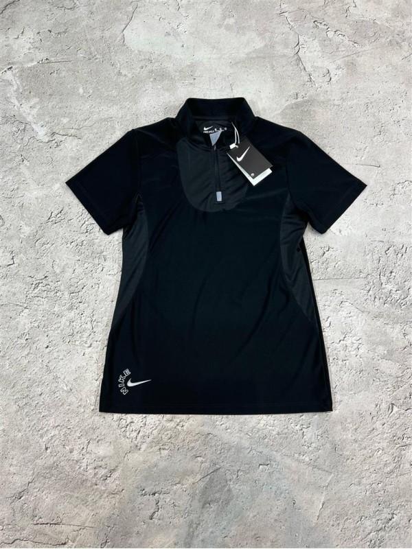 تيشرت زنانه زنانه استين كوتاه نيم زيپ NIKE