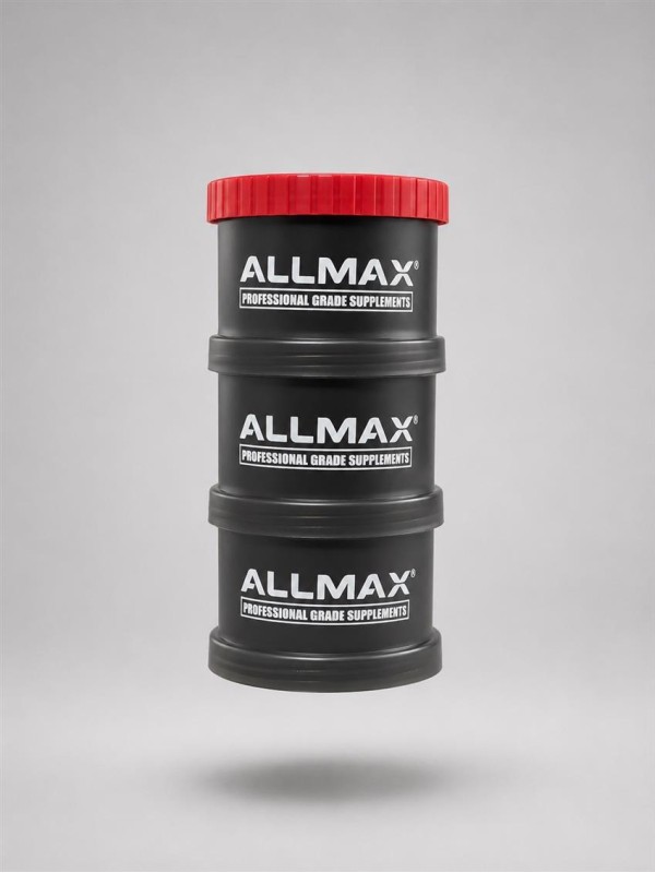 فانل پروتئين و جا قرصي لوازم ورزشي سه تكه ALLMAX