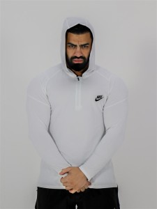 تيشرت مردانه مردانه آستين بلند نيم زيپ 232005 NIKE