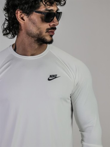 تيشرت مردانه مردانه آستين بلند پشت چاپ NIKE