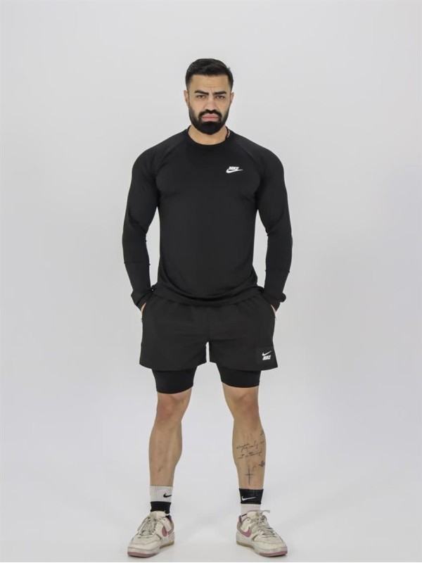 شلوارك كشاله دار مردانه مردانه آيرو تيكه دوزي NIKE