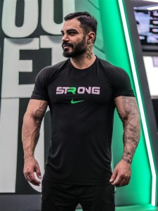 تيشرت مردانه مردانه آستين كوتاه Strong بيسكوييتي NIKE