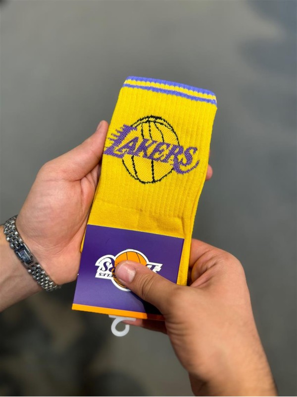جوراب اسپرت ساق بلند LAKERS