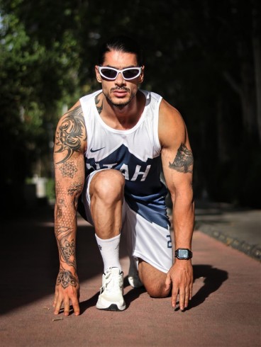 ست ورزشي مردانه مردانه بسكتبالي utah2 NIKE