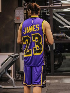 ست ورزشي مردانه مردانه بسكتبالي 23 LAKERS