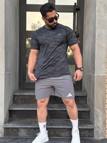 تيشرت مردانه مردانه آستين كوتاه چريكي ADIDAS