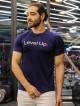 تيشرت مردانه مردانه آستين كوتاه level up