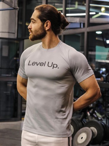 تيشرت مردانه مردانه آستين كوتاه level up