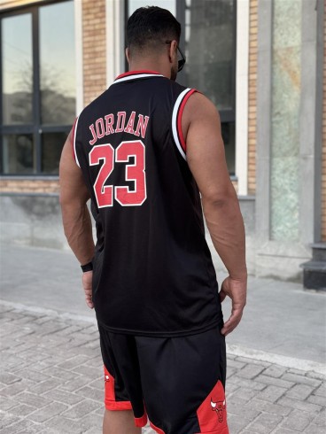 ست ورزشي مردانه مردانه بسكتبالي BULLS 23