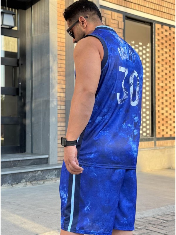 ست ورزشي مردانه مردانه بسكتبالي Golden State 30