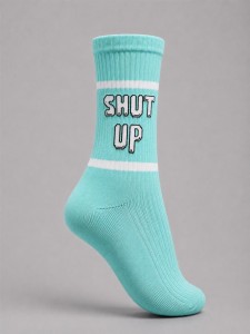 جوراب اسپرت ساق بلند shut up