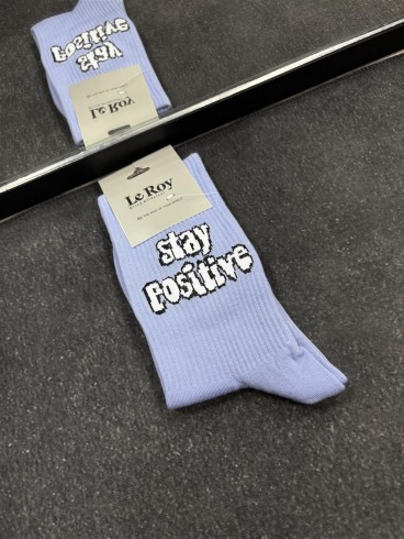 جوراب اسپرت ساق بلند stay positive