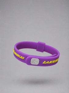دستبند اكسسوري سيليكوني LAKERS
