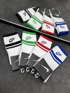 جوراب اسپرت ساق بلند دو خط NIKE