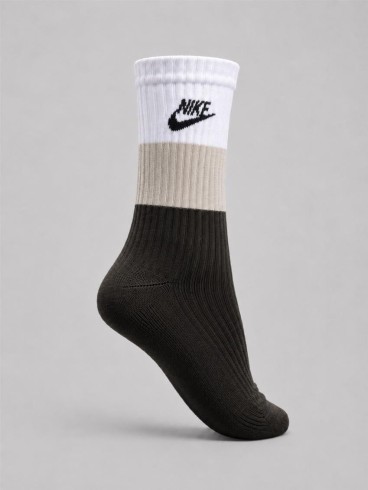 جوراب اسپرت ساق بلند سه رنگ NIKE