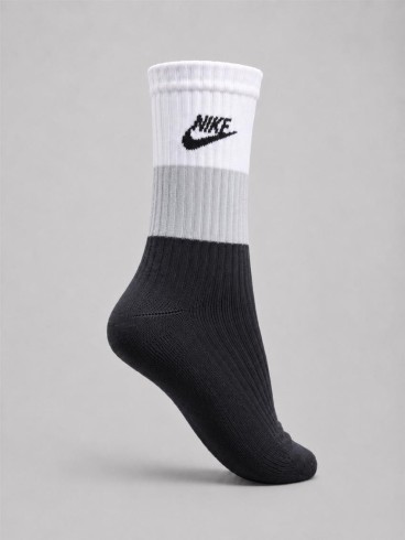 جوراب اسپرت ساق بلند سه رنگ NIKE