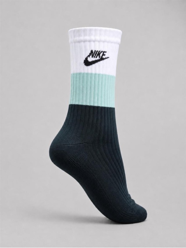 جوراب اسپرت ساق بلند سه رنگ NIKE