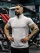 تيشرت مردانه مردانه آستين كوتاه نيم زيپ چاپ برجسته NIKE