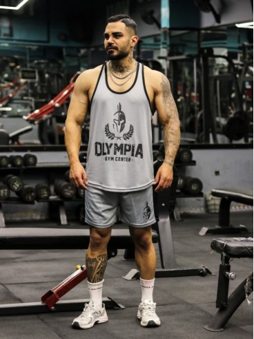 ست ورزشي مردانه مردانه ركابي و شلوارك olympia new