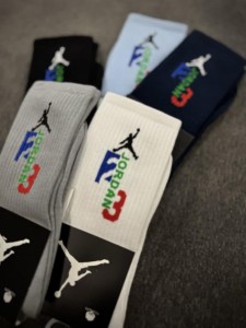 جوراب اسپرت ساق بلند 23 طرح جديد JORDAN