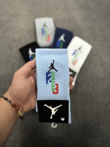 جوراب اسپرت ساق بلند 23 طرح جديد JORDAN
