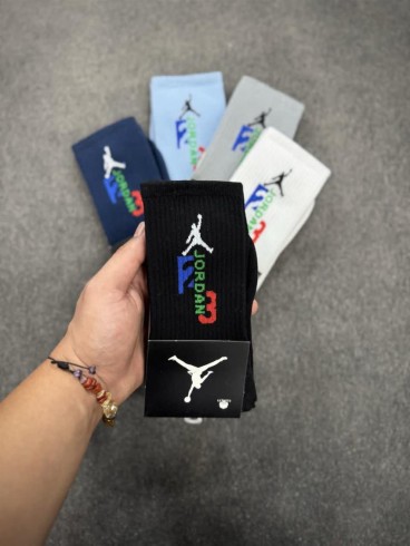 جوراب اسپرت ساق بلند 23 طرح جديد JORDAN