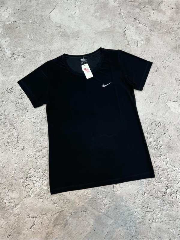 تيشرت زنانه زنانه استين كوتاه تنفسي يقه گرد NIKE