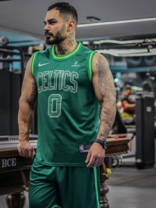ست ورزشي مردانه مردانه بسكتبالي CELTICS