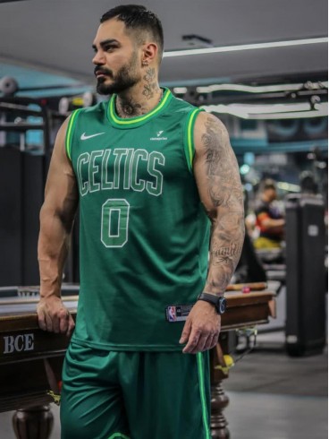 ست ورزشي مردانه مردانه بسكتبالي CELTICS