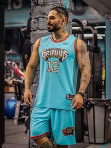 ست ورزشي مردانه مردانه بسكتبالي Grizzlies