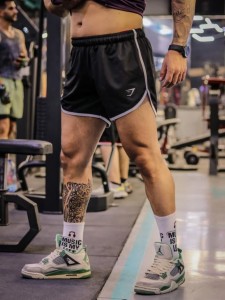 شلوارك مردانه مردانه چاكدار GYM SHARK